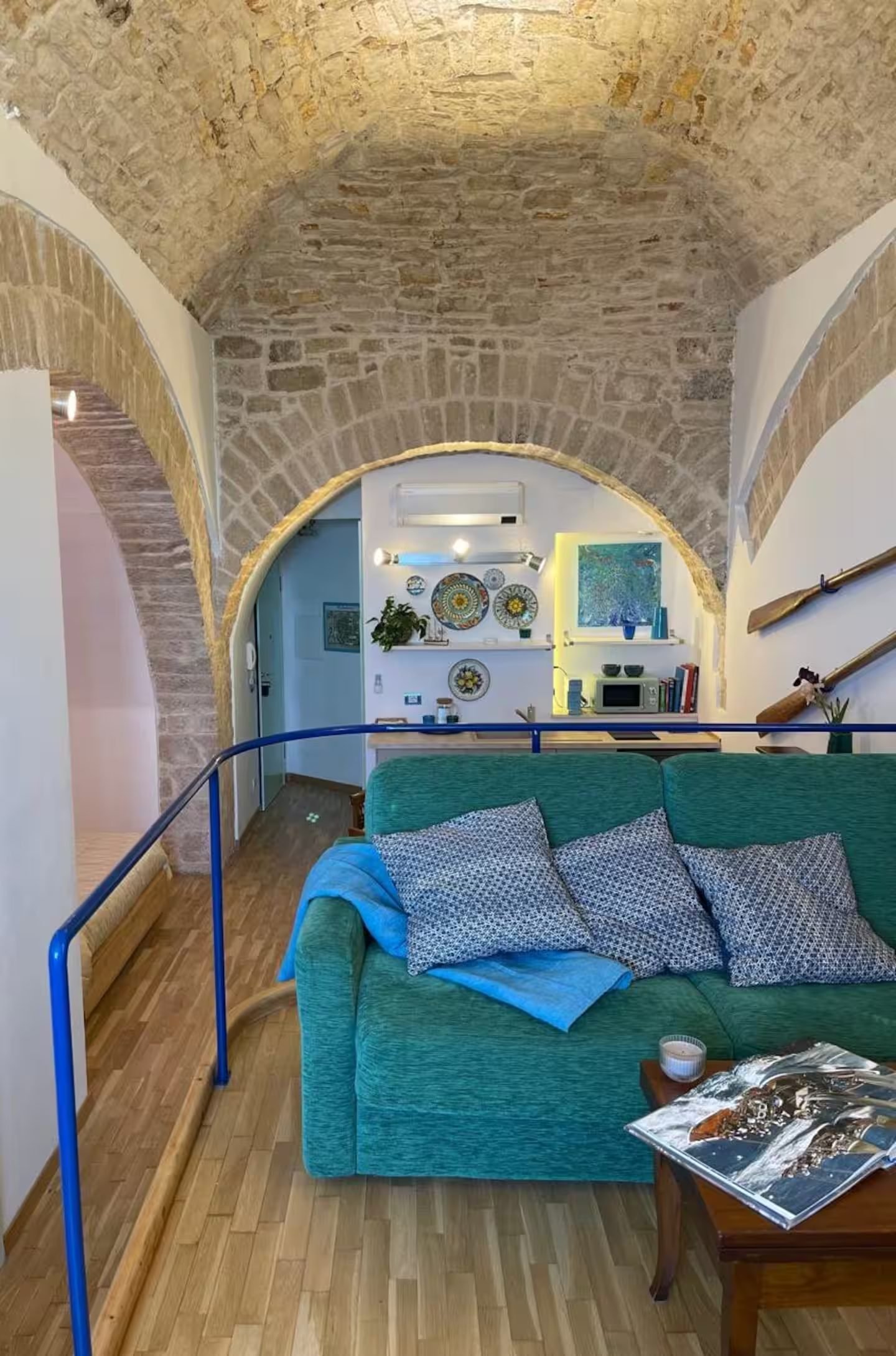 Soggiorno con divano